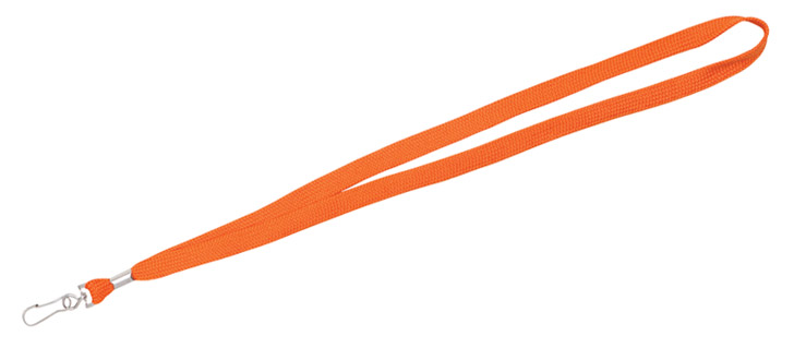 Orange Lanyard