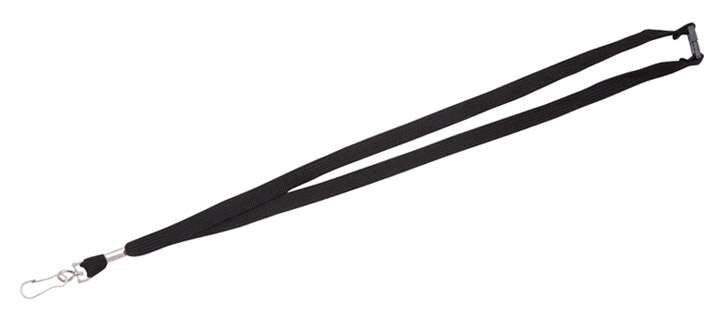 Black Breakaway Lanyard