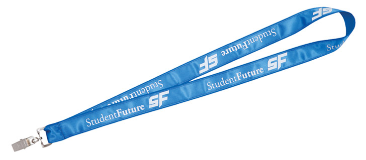 1" Poly/Satin Lanyard